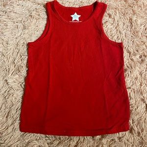 Red Size 6 Tank Top